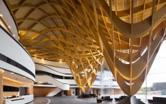 弧形鋁方通吊頂 弧形鋁方通吊頂